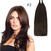 DULGE 20” Premium Russian Remy Invisible Genius Weft 100g