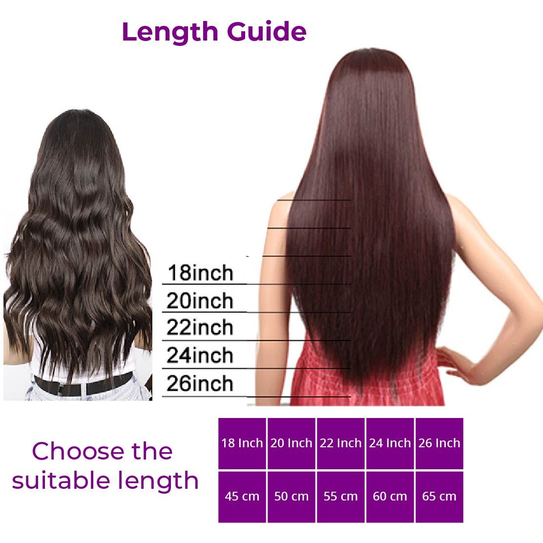 #1B Natural Black 20" Deluxe Clip In Human Hair Extension - dulgehairextensions.com.au