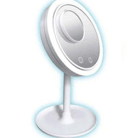 DULGE USB Charging COOL LED Makeup Mirror with Inbuilt Fan