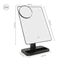 DULGE LED Makeup Mirror with Bluetooth Speaker