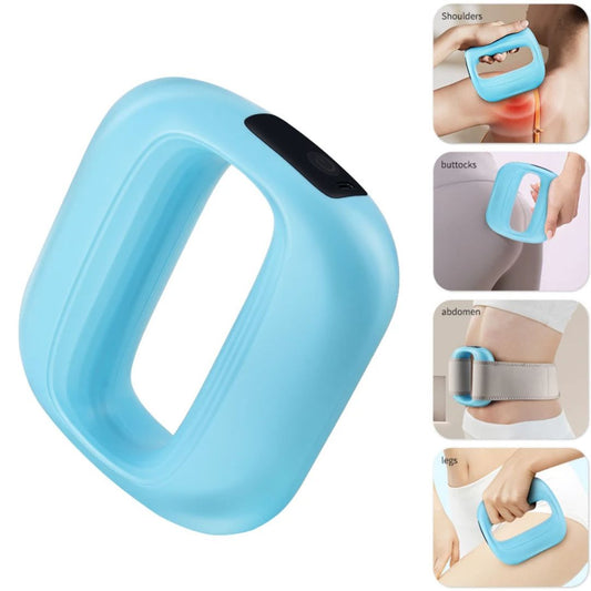 DULGE Vibration Therapy Massager with Hands-Free Ab Belt