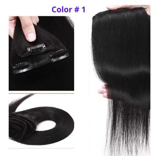 DULGE 18" Deluxe Euro Remy Human Hair Clip-In Extensions – 120g