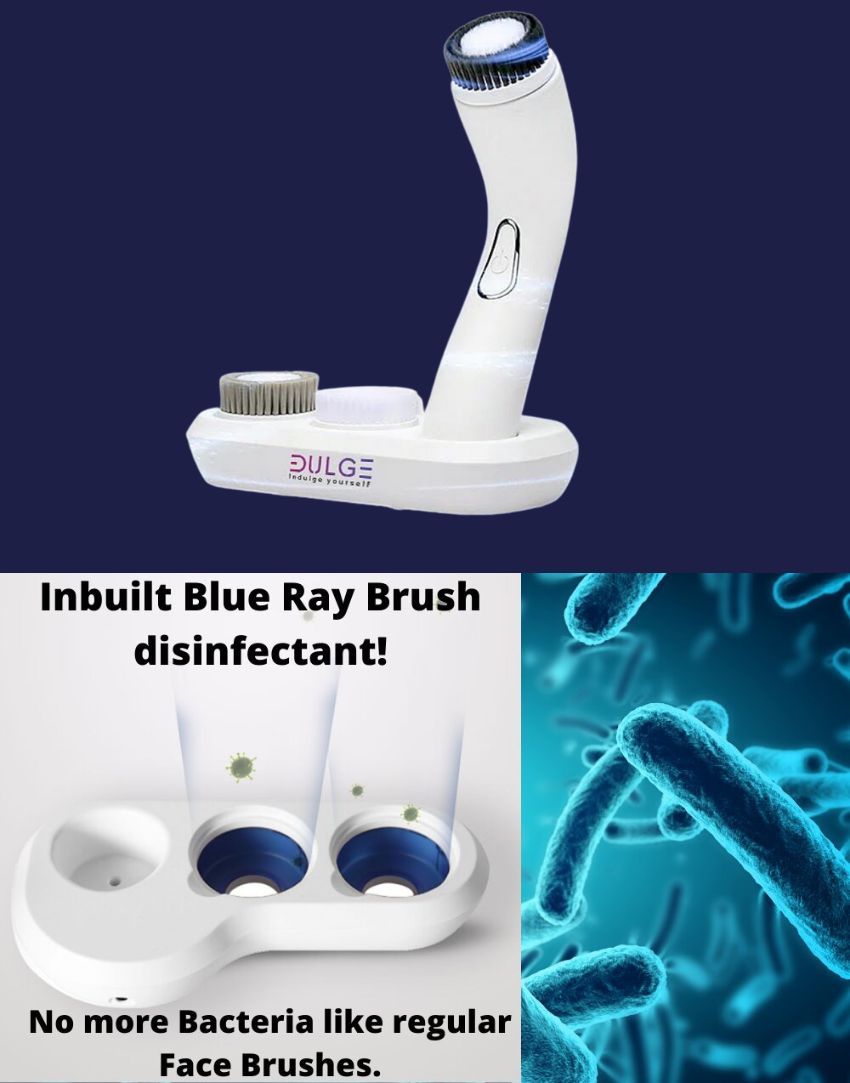 Innovative Blue Ray Disinfection Antibacterial Facial Brush