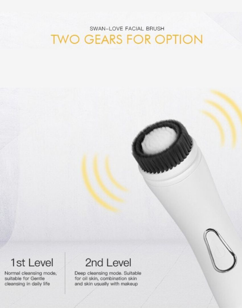 Innovative Blue Ray Disinfection Antibacterial Facial Brush