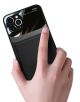 Leather iPhone 13 Pro Max Case For Men Black