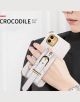 Classic Crocodile Leather Texture iPhone 13 Pro Max Case