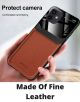 Leather iPhone 12 Pro Case For Men Brown