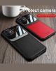 Leather iPhone 13 Pro Max Case For Men Black