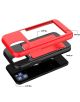 Luxury iPhone 12 Pro Max Case With Card Slot Red