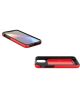 Luxury iPhone 12 Pro Case With Card Slot Red