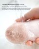 W-Sonic Facial Exfoliating Cleansing Brush Massager Pink