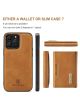 Detachable Multi Functional Credit Card Holding Case For iPhone 13 Pro With Wallet